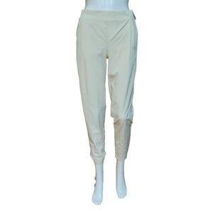Calia Long Drive Ankle Length Golf Pant In Light Sand